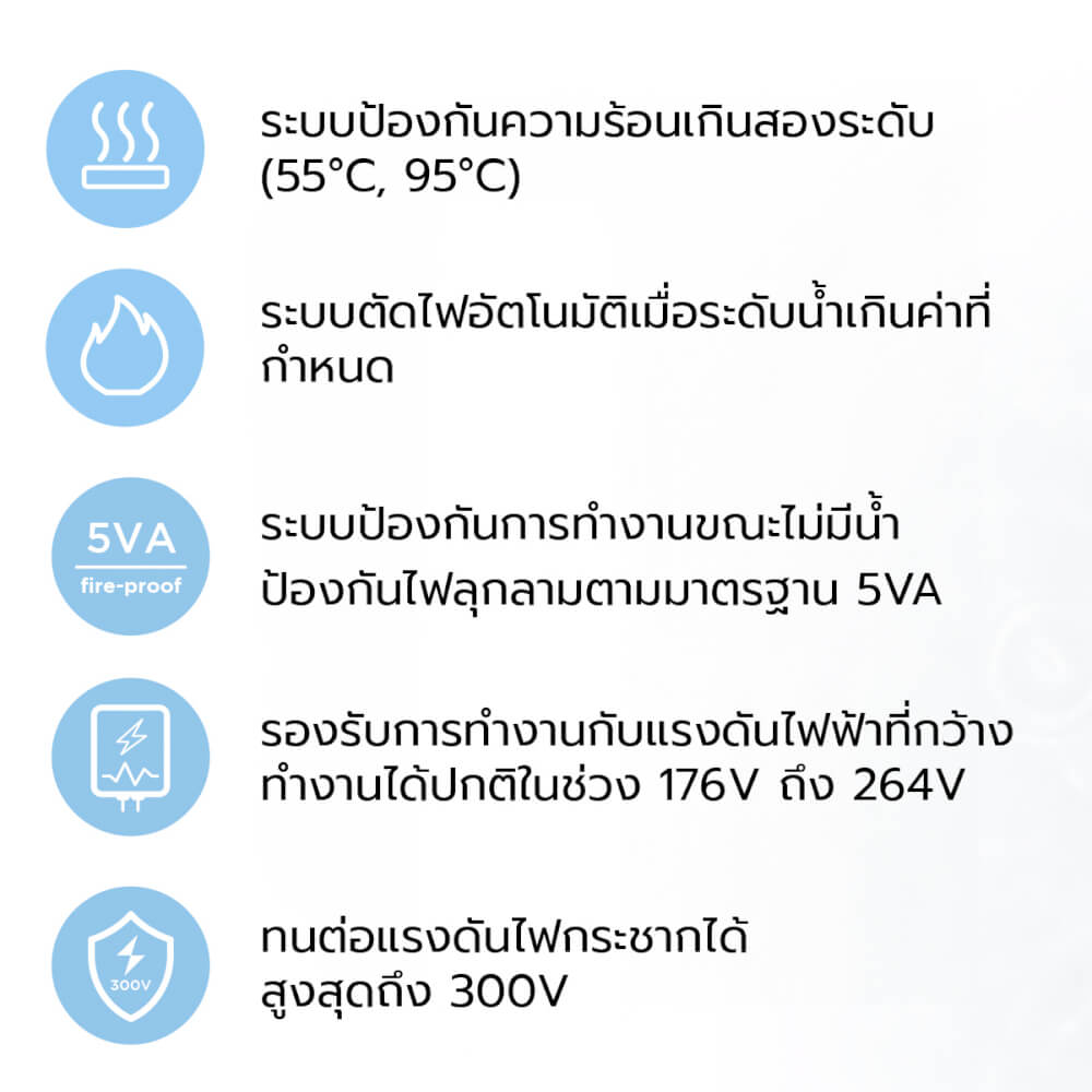 เครื่องทำน้ำอุ่น Midea MWH-45MMBNTH(C)-CS 4500 วัตต์ สีดำ (ไม่รวมติดตั้ง)